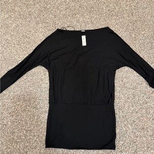 long sleeve banded bottom dress Banded Bottom Dress